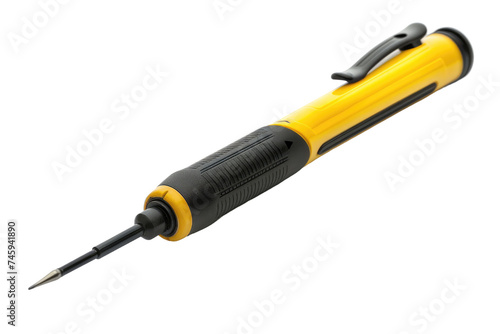 Voltage Detector Pen isolated on transparent background