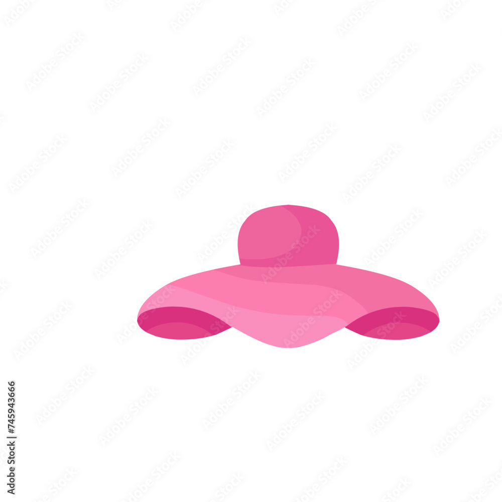vector summer hat vector summer hat