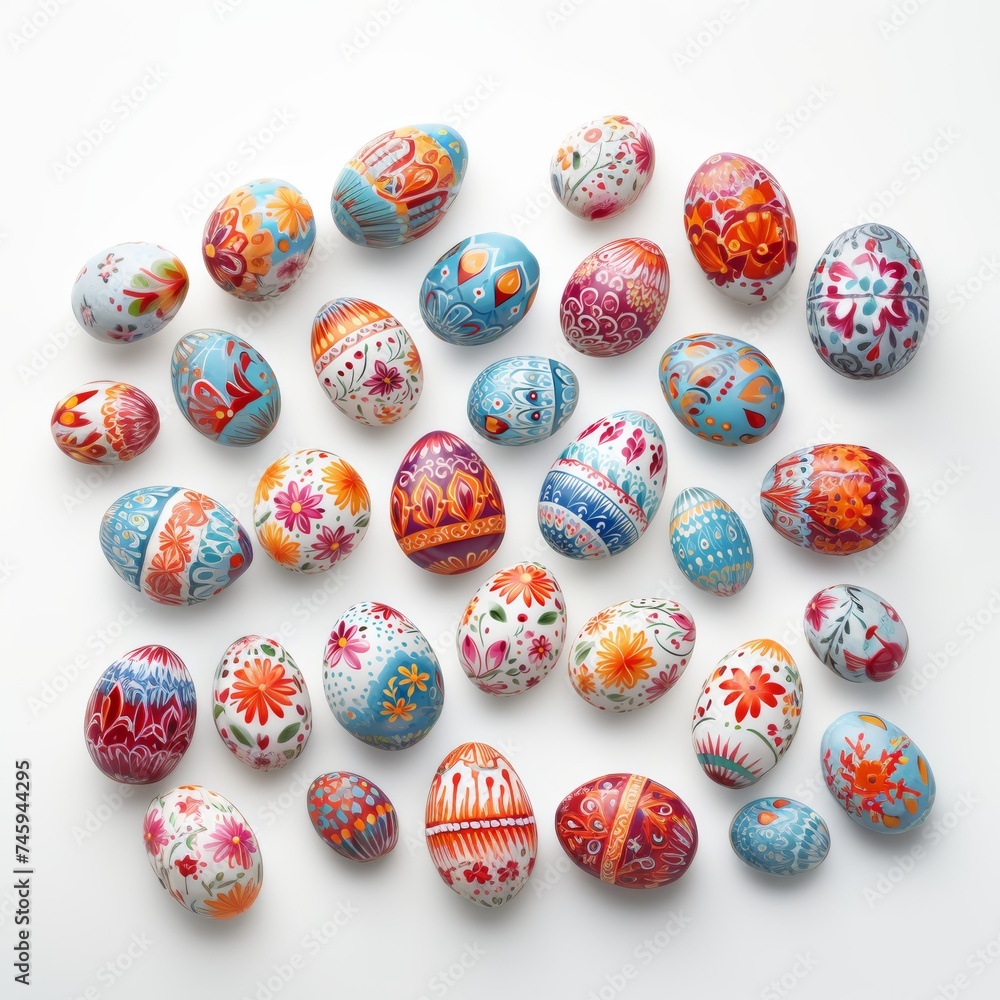 Easter Kaleidoscope: Lively Eggs 