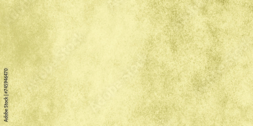 Saturated yellow colored low contrast Concrete textured background. aquarelle painted natural mat monochrome plaster illustration. Interior design background, banner, wallpaper.