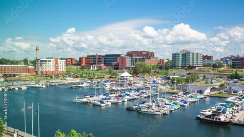 Erie, Pennsylvania, USA on the Water photo