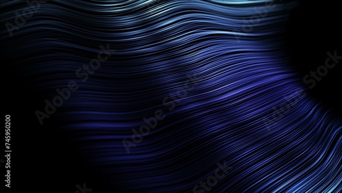 lines stripes waving. Futuristic technological background for titles or logo. Geometric lines.Digital Sci Fi cyberspace Data Transfer animation hud. 5