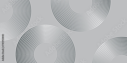 Sound wave rhythm dynamic lines spiral abstract vector background, modern rounded lines photo