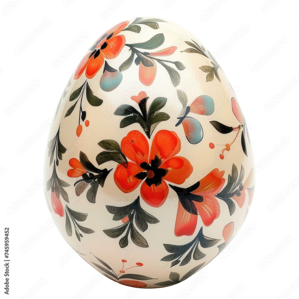 Easter egg transparent background isolate die cut Easter egg transparent background isolate die cut