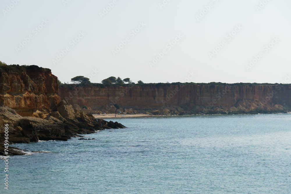Conil beach cliffs