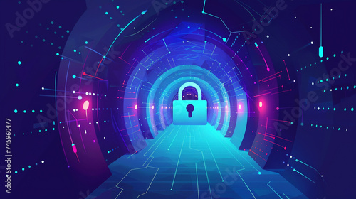 A vector composition of a virtual private network