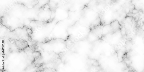 Nature White Carrara marble stone texture. Stone ceramic art wall interiors backdrop design. horizontal elegant black and white Marble granite panorama marble background. © MdLothfor