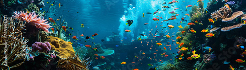 Underwater habitats for endangered species, advanced engineering meets marine conservation © kitidach