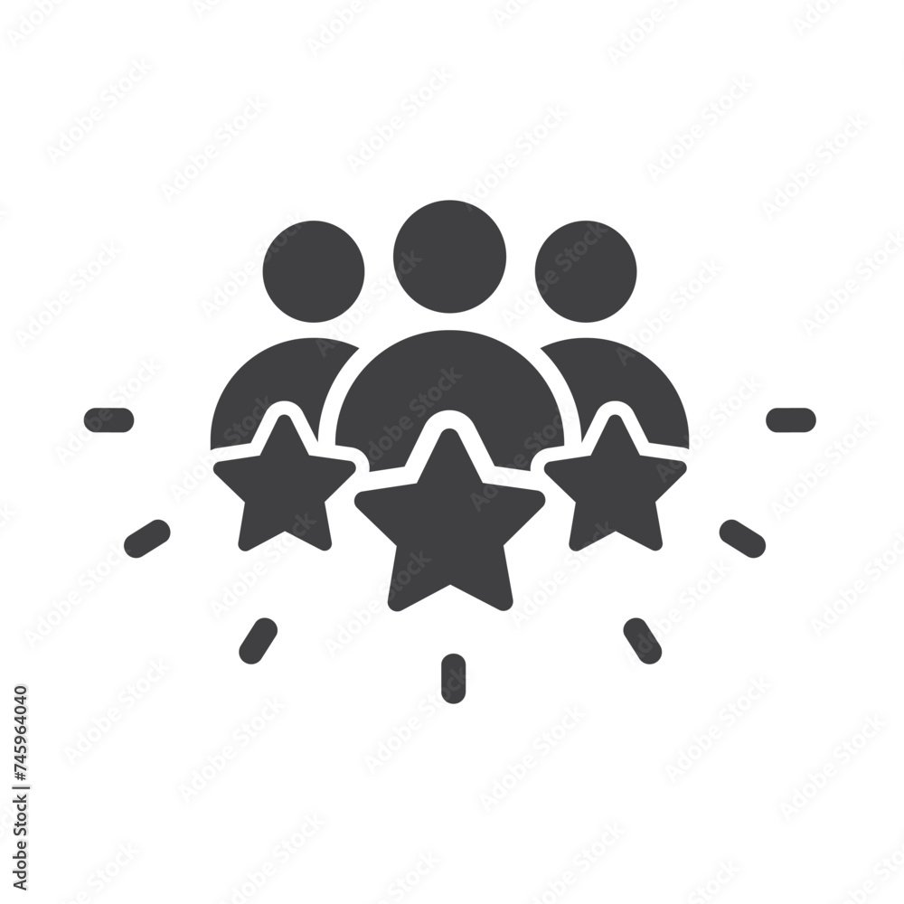 Rating icon or logo isolated sign, symbol, vector. Rating icon or logo isolated sign, symbol, vector.