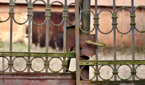 Old rusty gate