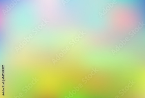 Light Blue, Green vector abstract blurred background.