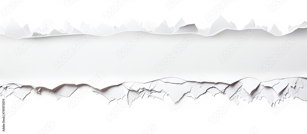 A black and white depiction of a vast mountain range with towering peaks and rugged terrain stretching across the horizon. A black and white depiction of a vast mountain range with towering peaks and rugged terrain stretching across the horizon.
