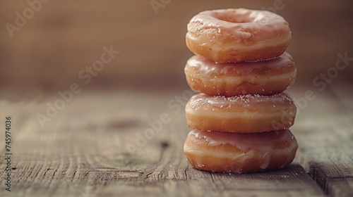 donuts on table