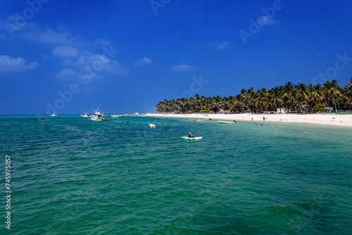 Boating in the Pristine Clean Turquoise Blue Waters of Agatti Island, Lakshadweep