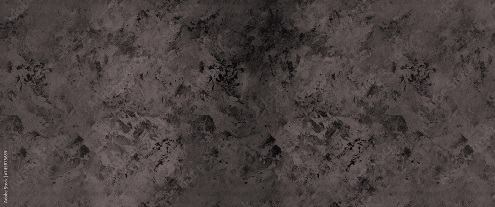 Dark stone, marble background with black elements