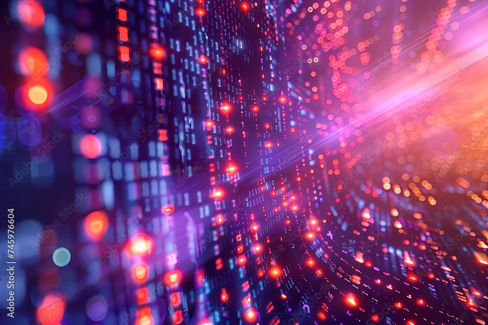 custom made wallpaper toronto digitalTechnology background of information big data concept