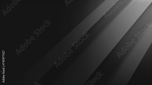 Black and Grey gradient background. PowerPoint and Business background 