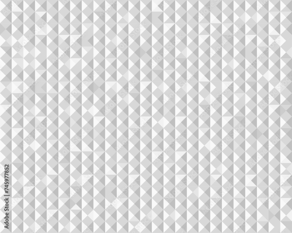 Naklejka premium 立体的なグレーの幾何学模様の背景