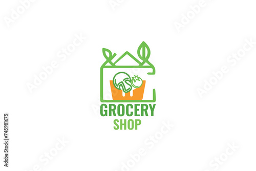 grocery logo design 