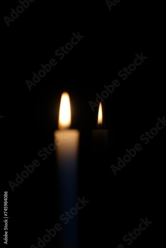 candle in the dark