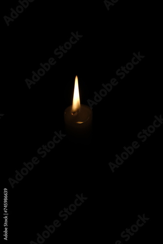 candle in the dark