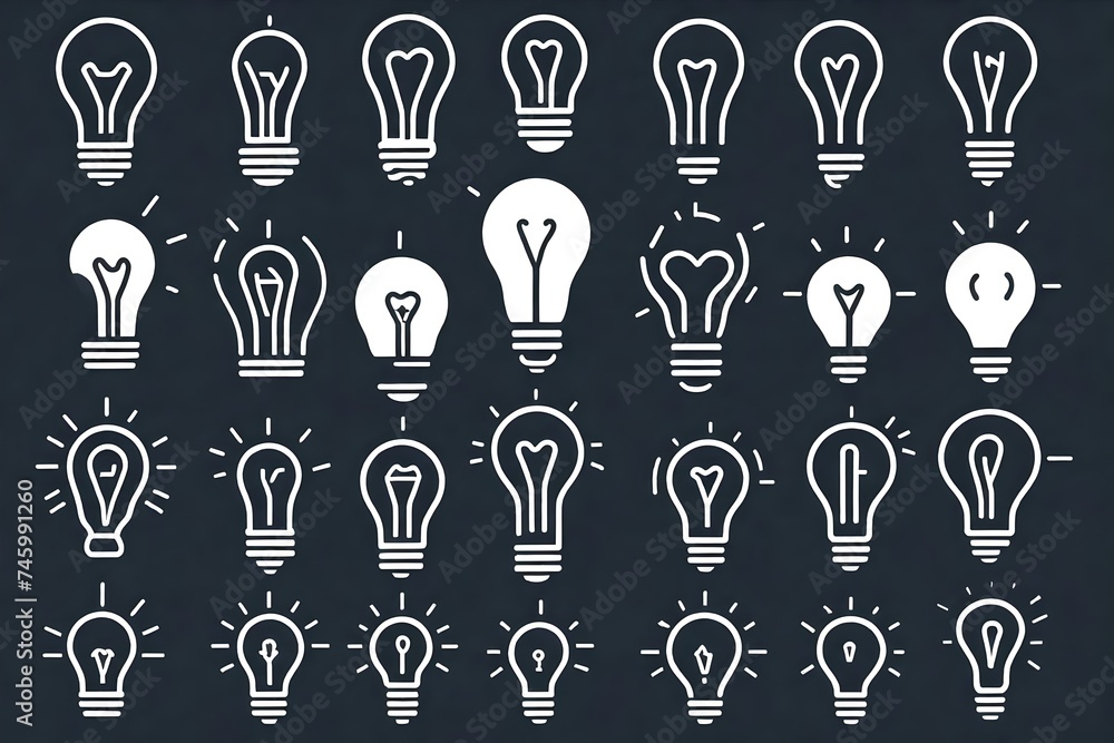 Light Bulb line icon vector, isolated on white background. Idea sign, solution, thinking concept Lighting Electric lamp, electricity, shine, shiny. Flat style for graphic design, logo, web site Light Bulb line icon vector, isolated on white background. Idea sign, solution, thinking concept Lighting Electric lamp, electricity, shine, shiny. Flat style for graphic design, logo, web site