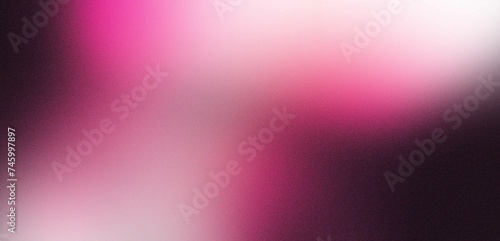 Pink violet black white background with light rose grainy gradient background grain texture 