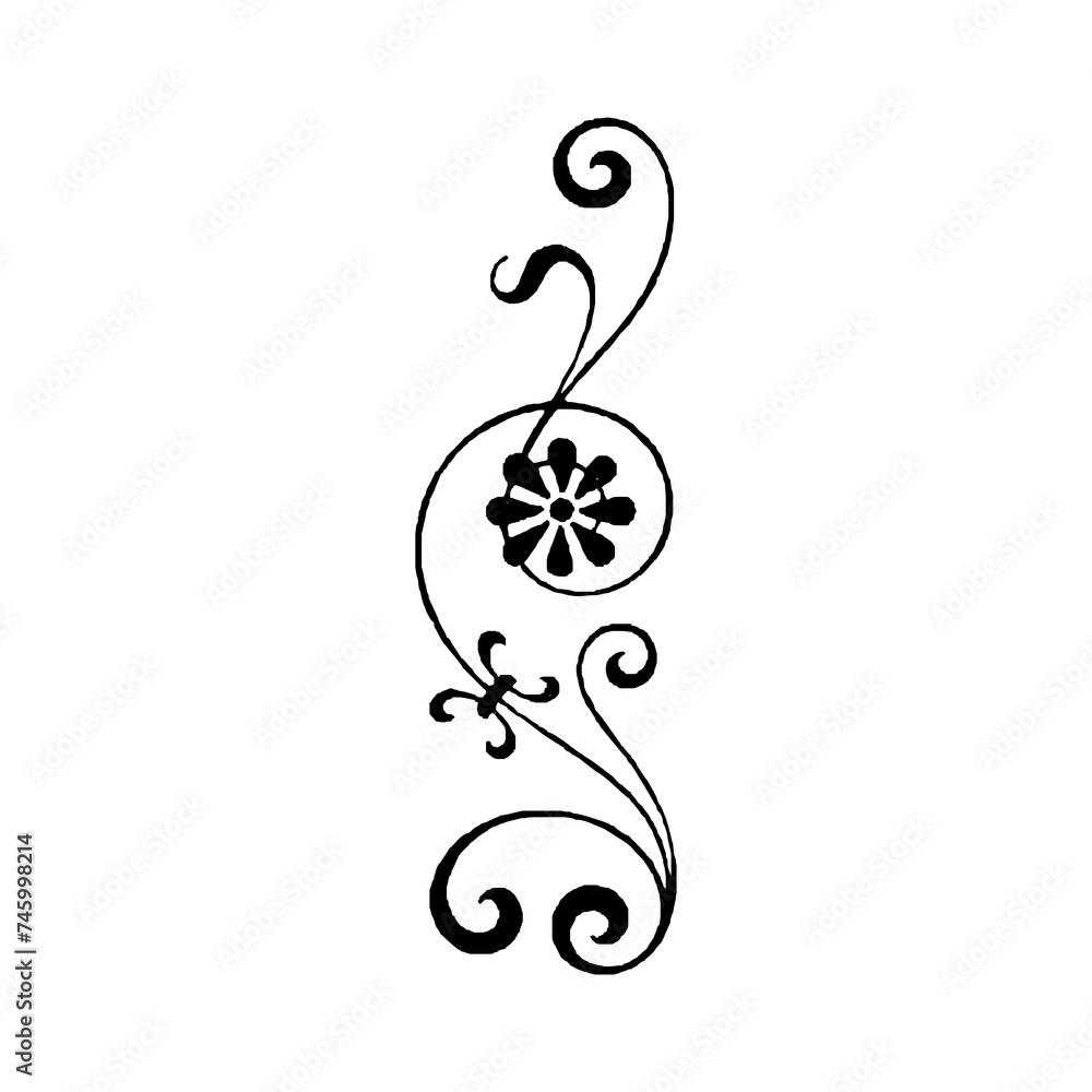 Floral art deco Floral art deco