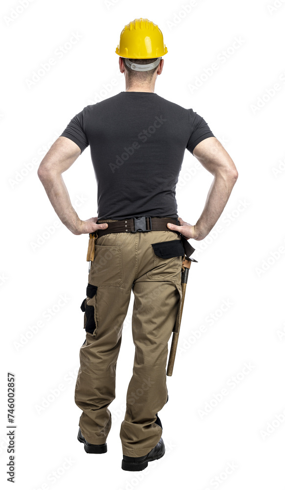 Construction worker ready for work Construction worker ready for work
