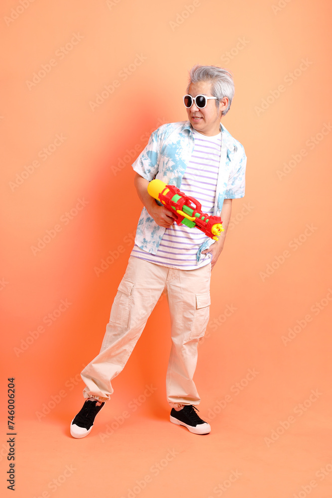 Fototapeta premium HAPPY SONGKRAN DAY.