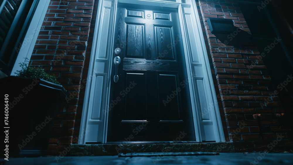 close-up of a closed door, illustrating barriers and the sense of being shut out close-up of a closed door, illustrating barriers and the sense of being shut out