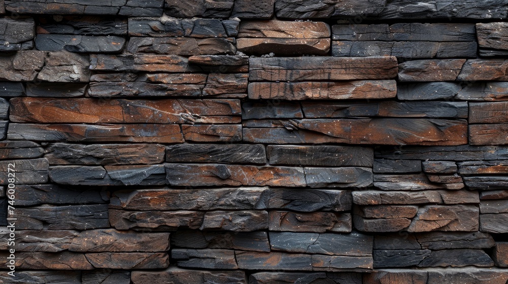 Rugged Charm, Texture of a Brick Wall