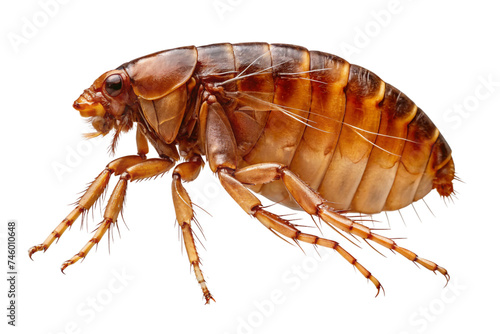 flea isolated on a transparent background © Thanawat
