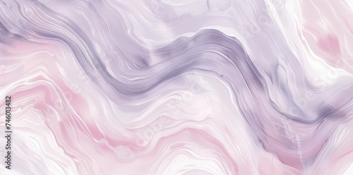 Elegant Purple and White Marble Wallpaper