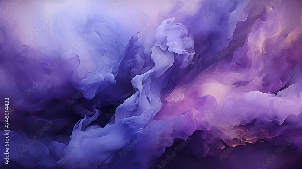 Abstract Clouds in Purple, Gold, Blue, and Pink Hues Abstract Clouds in Purple, Gold, Blue, and Pink Hues