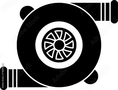 vehicle illustration machine silhouette engine logo car icon motor outline turbo mechanic auto technology automotive automobile part power repair shape of auto technology for vector graphic background