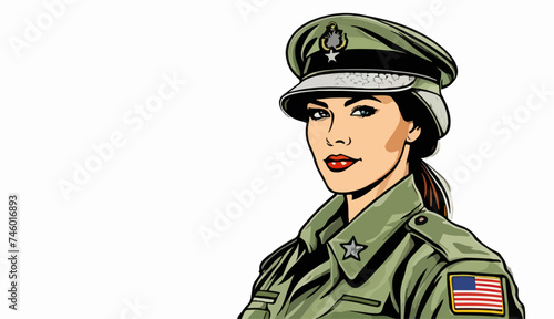 Mujer soldado