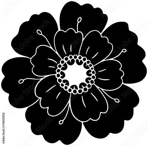 plant illustration tree silhouette nature logo fruit icon flower outline floral garden leaf berry branch ripe dogwood green natural shape of leaf berry for vector graphic background