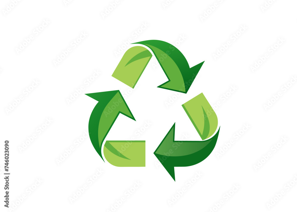 Recycle logo vector isolated Recycle logo vector isolated