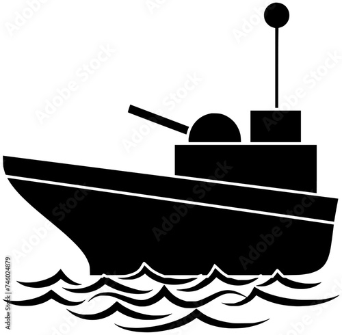 navy illustration water silhouette transport logo ship icon marine outline boat ocean sea military battleship nautical warship vessel transportation shape of sea military for vector graphic background