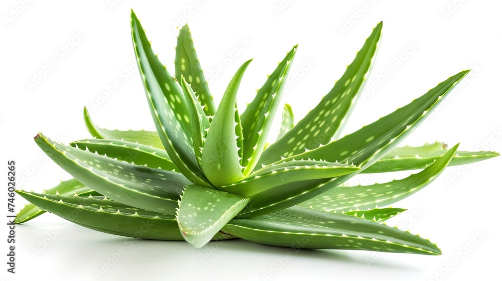 Our captivating image features an isolated aloe vera plant on a white background, symbolizing the purity and healing properties of this medicinal succulent. Perfect for promoting health and skincare Our captivating image features an isolated aloe vera plant on a white background, symbolizing the purity and healing properties of this medicinal succulent. Perfect for promoting health and skincare