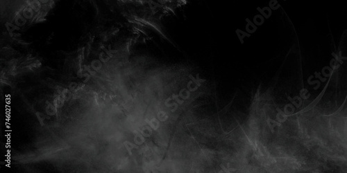 White smoke or fog isolated on black background panorama. Abstract smoke texture over black. Steam explosion special effect. Steam explosion white smoke or fog isolated on black background.