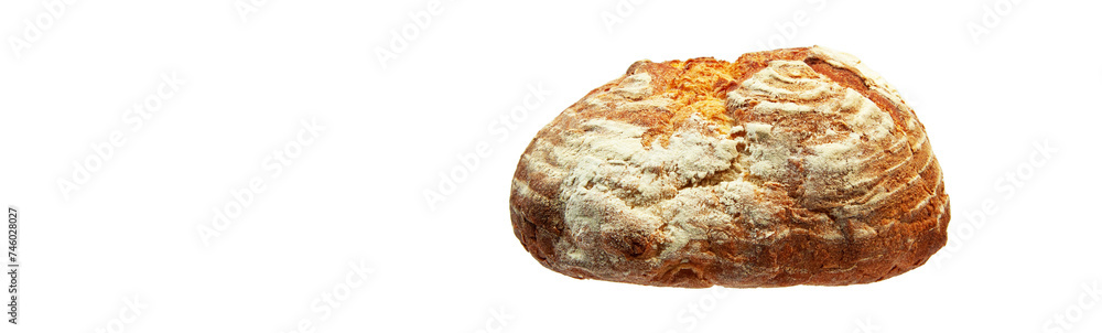 italian freshly baked delicious bread on a white background italian freshly baked delicious bread on a white background