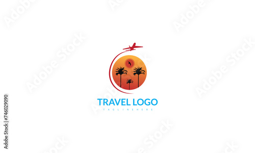 Tainbow vintage travel t shirt design template