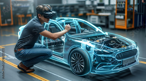 Innovative engineering: Engineer uses VR to design and personalize cars in virtual environment