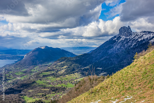 Col de la Forclaz or Col de la Forclaz de Montmin is a 1157-meter-high mountain pass in French Alps. It is located in Auvergne-Rhone-Alpes region in Haute-Savoie department. Haute-Savoie  France.