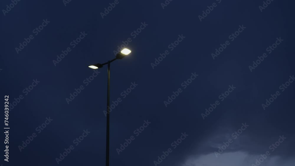 Time Lapse of a Lighthouse with Approaching Storm Clouds Time Lapse of a Lighthouse with Approaching Storm Clouds