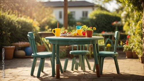 "Children's Garden Furniture and Toys Photography in High Resolution"