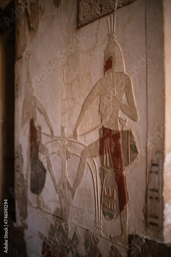 Fotografie The Temple of Hatshepsut, a mortuary temple built during the reign of Pharaoh Ha