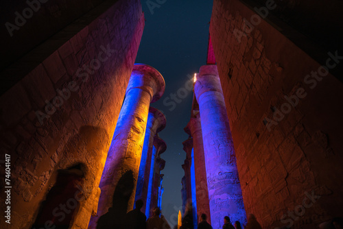 Photos The Karnak Temple Complex, a complex comprises a vast mix of temples, pylons, ch